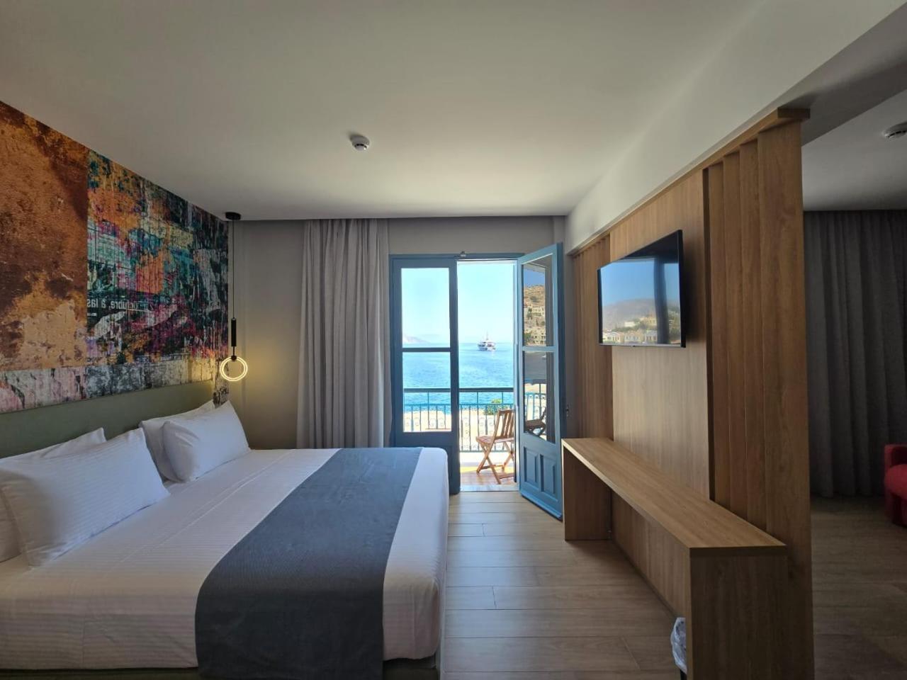 Nireus Hotel Symi Extérieur photo